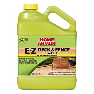 E-Z Deck and Fence Wash, Mold Stain Remover, Gallon