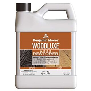 Benjamin Moore Woodluxe™ Exterior Water-Based Wood Restorer, Gallon