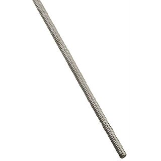 Stanley Hardware 179283 Threaded Rod, #6-32 Thread, UNC, Steel