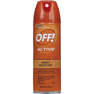 OFF! ACTIVE Insect Repellent I Sweat Resistant, 6 oz.