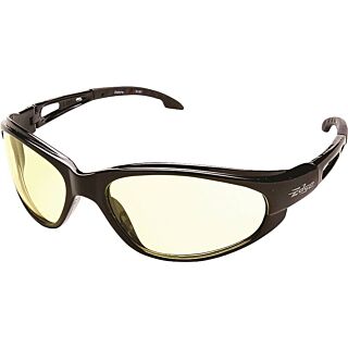 Edge SW112 Non-Polarized Safety Glasses, Nylon Frame, Black Frame