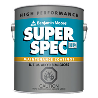 Benjamin Moore Super Spec HP D.T.M. Alkyd, Semi Gloss