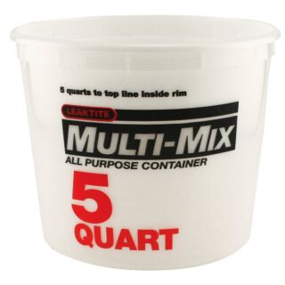 LEAKTITE Multi-Mix Container, 5 Quart