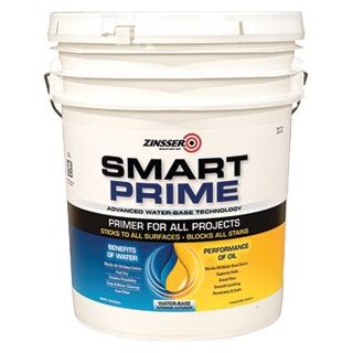 Zinsser® Smart Prime® Primer White 5 Gallons