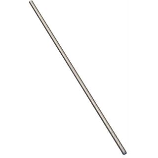 Stanley Hardware 179317 Threaded Rod, 1/4-20 Thread, UNC, Steel