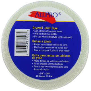 ALLPRO Drywall Mesh Joint Tape, 1-7/8 in. x 300 ft.