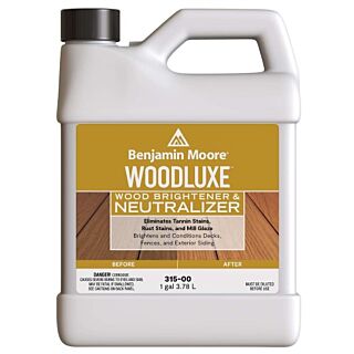 Benjamin Moore Woodluxe™ Exterior Water-Based Wood Brightener & Neutralizer, Gallon