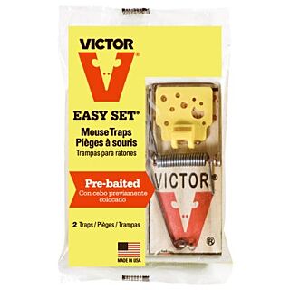 MO35 Easy Set Mouse Trap 2 Pack