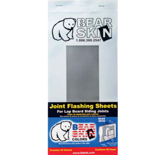 BEAR SKIN Joint Flashing, Gray, 50 sheets