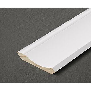 WindsorONE WOCM005, 4-9/16 in. x 16 ft. Crown Primed Finger-Jointed Pine