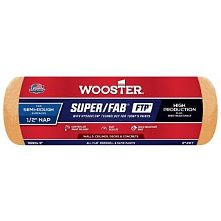 Wooster® R924, 9 in. x 1/2 in. Super/Fab® FTP® Roller Cover