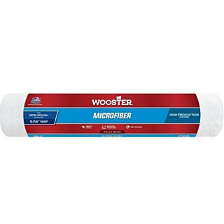 Wooster® R524, 14 in. x 9/16 in. Nap Microfiber Roller Cover 