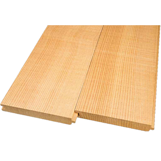 A & BTR Red Cedar Tongue & Groove Siding, Tight-Joint (No Vee)