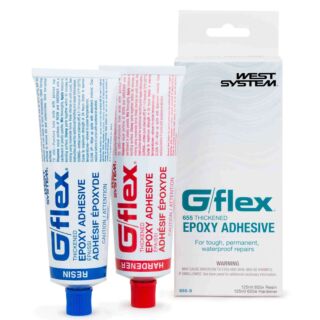 WEST SYSTEM® 655-8, G/flex® Thickened Epoxy Adhesive, Two-4.2 fl. Oz. bottles